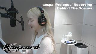 [R(ae)cord] 우리 MY들도 같이 꼭 따라 불러줬으면 좋겠어요 | aespa 에스파 ‘Prologue’ Recording Behind The Scenes