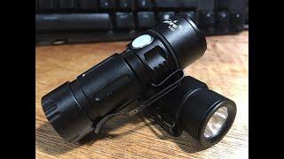 Unboxing & Testing Alonefire X30 16340 mini Flashlight