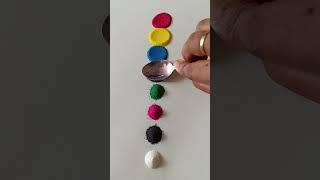 Simple Rangoli| Satisfying Rangoli|Easy Rangoli Tips and Tricks| ASMR #rangoli#satisfying#asmr#viral