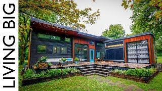 Musician's Incredible Modern Tiny House & Mobile Music Studio