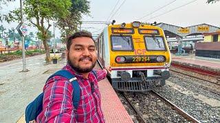 Bandel To Barddhaman Via Main Line Local Train Journey Vlog.