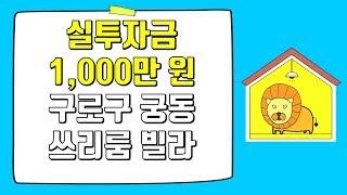 실투자금 1,000만원 확정!! 구로구 궁동 신축빌라 쓰리룸 (단지형 다세대주택)