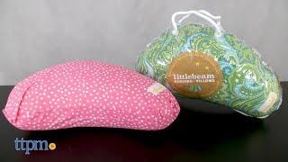 Pink & Green Nursing Pillow from littlebeam