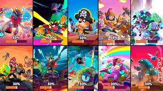 All Loading Screen Evolution in the Brawl Stars (2017 - August 2024) | #ClassicBrawl Update