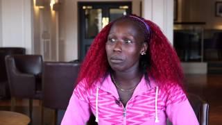 World half-marathon record holder Florence Kiplagat looks forward to Sunday's race