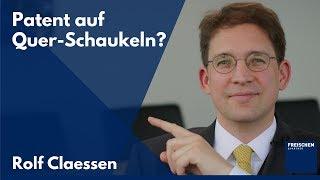 Quer-schaukeln patentiert?? Video mit RA Christian Solmecke #rolfclaessen