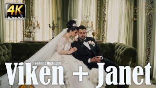 Viken + Janet's Wedding Highlights at Renaissance hall st Sophia Church and Sunset Estate