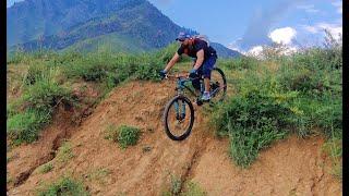 ASTANMARG TO HARWAN || GoPro Raw Video #downhill #kashmir #fox #viral #cycle #cycling #mtb