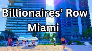 EXCLUSIVE MIAMI BILLIONAIRES ROW TOUR - Sunny Isles Beach | Turnberry Ocean Club, Bentley, St Regis