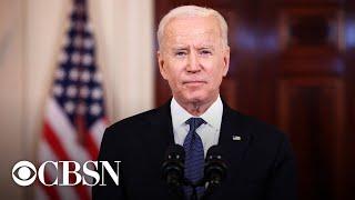 Biden addresses U.S. troop withdrawal from Afghanistan