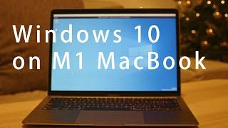 Running Windows 10 on M1 Macbook WITHOUT Parallels