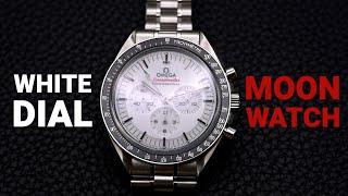 Weiße Omega Speedmaster Professional Moonwatch | White Dial