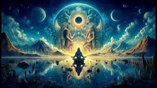 Moonlit Sanctuary: Embracing Khonsu's Peaceful Embrace Meditation