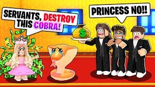 RICH PRINCESS *HATED* Her MEGA NEON COBRA... His Revenge Was Shocking! (Roblox Adopt Me)