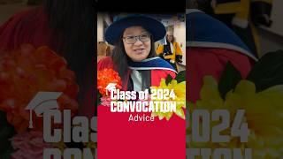 “Grad Studies Advice: What I Learned” | #SFU Faculty of Education Convocation 2024 #education