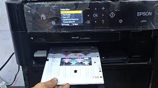 Epson L8050 L850 pvc card printing Best quality Photo printing 2in1 One printer Passport size best