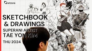 SKETCHBOOK TOUR LIVE DRAWING with Artist Tae Yon Kim