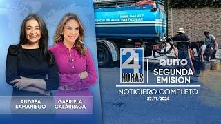 Noticiero de Quito (Segunda Emisión 27/11/24)