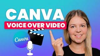 Voice Over Video in Canva erstellen  Stimme aufnehmen & Text to Speech mit KI ️ Canva Tutorial 