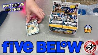 *FINDING THE RAREST BOX OF FOOTBALL CARDS AT FIVE BELOW?! 