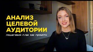 Как определить целевую аудиторию? || Пошаговый план анализа ЦА для начинающих предпринимателей