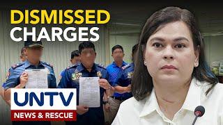 Criminal charges laban kay VP Sara Duterte kaugnay ng VMMC incident, dinismiss ng QC Prosecutor