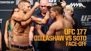 UFC 177 Weigh-Ins: T.J. Dillashaw vs. Joe Soto