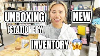 UNBOXING NEW STATIONERY INVENTORY | Stir Of Beauty Vlog