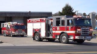 Allentown Fire Department Engine 11 & Truck 1 Responding 3/8/24