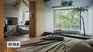 Эта квартира вас удивит! Обзор квартиры 90 м² для гейм-дизайнеров в Китае
