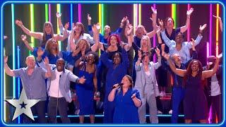 Choir Northants Sings Out get RAVEY with 90s club CLASSIC | Semi-Finals | BGT 2024