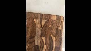 Erreke Tagliere in Legno di Teak Naturale Spessore 3,2 cm, Rapporto qualità prezzo misero