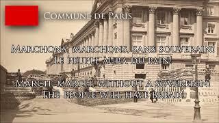 National Anthem of the Paris Commune (1871)  ‒ “La Marseillaise de la Commune” (English Subtitles)