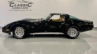 SOLD For Sale: Stunning Black 1980 Corvette. L82, Loaded W Options.