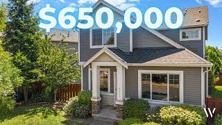 Tour a $650,000 Newer Construction Single Family Home in Kent WA | Seattle Real Estate 2022