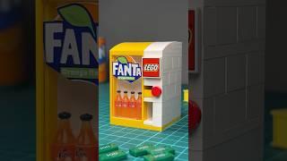 Working Lego Soda Vending Machine with Safe #lego