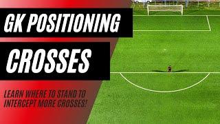 Goalkeeper Positioning: Where to Stand for Crosses &Balls in the Wide Areas - Intercept More Crosses