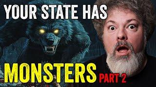 MONSTERS Among Us! Your State's Darkest Cryptid Secrets Exposed