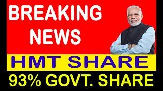 HMT Share Today News ▶▶  HMT share news | HMT letest news today | HMT share price target #SMS