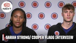 Sarah Strong and Cooper Flagg ahead of McDonald's All-American games  | SportsCenter