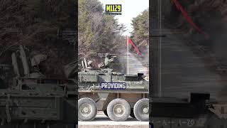 The M1129 Stryker Mortar Carrier Vehicle: US Army Most Feared Weaponry Ever Built #shorts