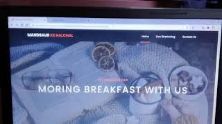 Creating News Blogging website using HTML, CSS, JAVASCRIPT, PHP