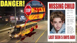 WE FOUND AND SAVED A MISSING CHILD INSIDE A BLOODY SCHOOL BUS!