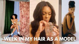 Week in My Hair | Wearing Natural Hair | Straight Hair Natural