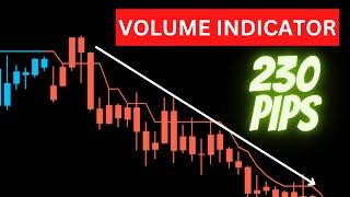 Volume Indicator MT4 - 230 Pips with this Volume Indicator Strategy!