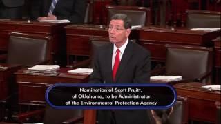 Chairman Barrasso: Confirm Attorney General Pruitt