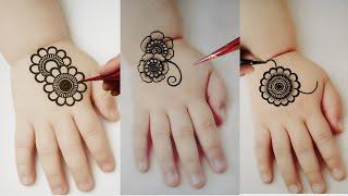 Very easy mehndi design for baby 2025 | arabic mehndi | simple mehandi design | kids mehndi designs|
