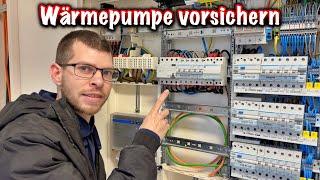 Wärmepumpe im Verteiler anschließen! ElektroM