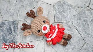 IVY THE REINDEER | MAKING AMIGURUMI CROCHET DOLL TUTORIAL