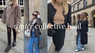 WINTER HAUL & NEW BAG UNBOXING | MASSIMO DUTTI, H&M, COS, ARKET & MORE